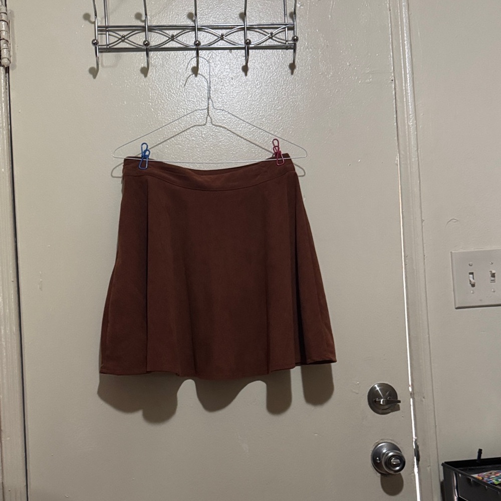 Elegant Brown Women's Skirt